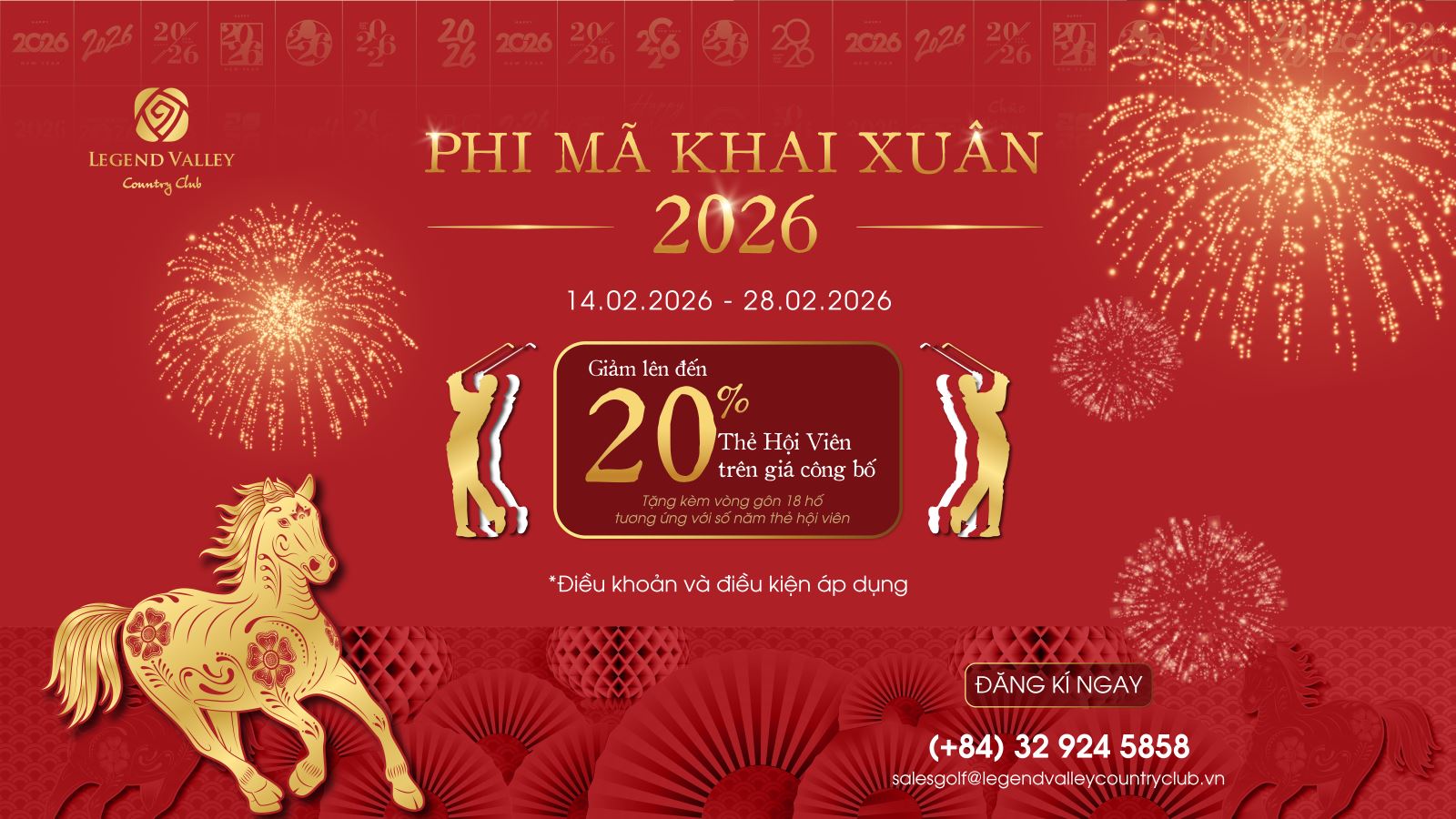 PHI MÃ KHAI XUÂN 2026 CÙNG LEGEND VALLEY COUNTRY CLUB